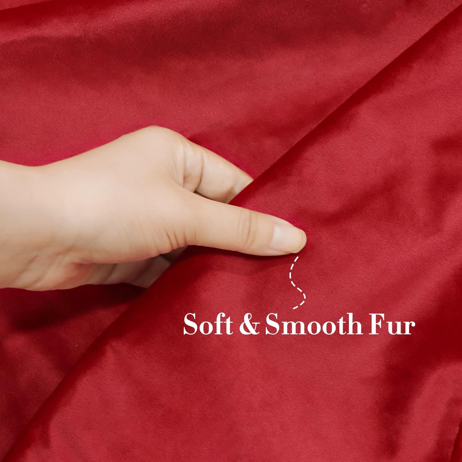 Red Velvet Embroidered Christmas Tree Skirt 48in